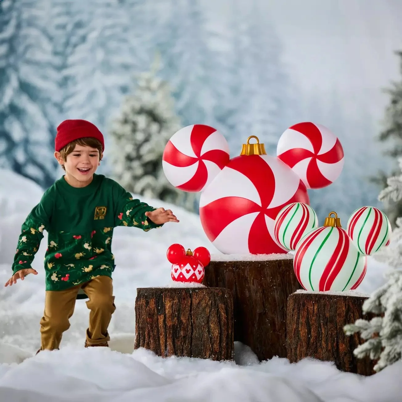 Mickey Mouse Icon Holiday Light-Up Figure Collection on Disney